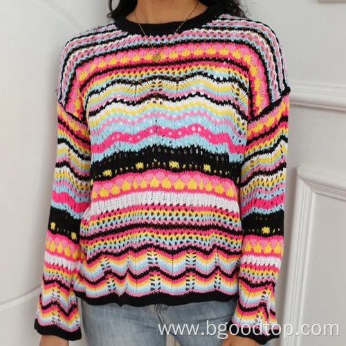 Casual Loose Knitted Tops